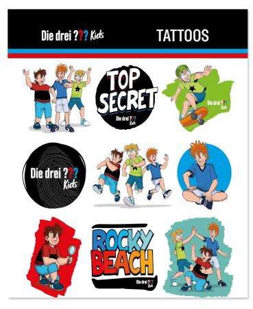 Die drei ??? Kids Tattoos